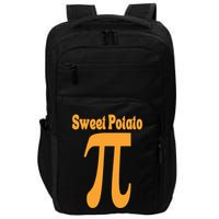 Sweet Potato Pie Math Pun Pi Day Joke Impact Tech Backpack