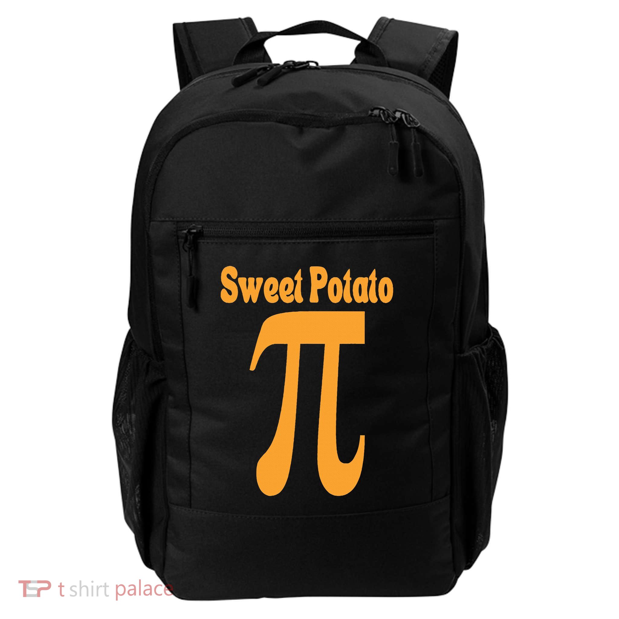 Sweet Potato Pie Math Pun Pi Day Joke Backpack