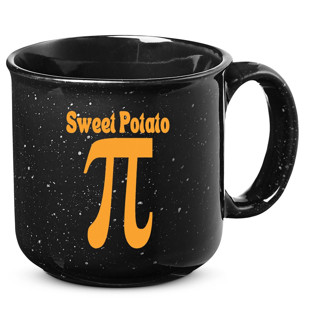Sweet Potato Pie Math Pun Pi Day Joke 15oz Campfire Ceramic Mug