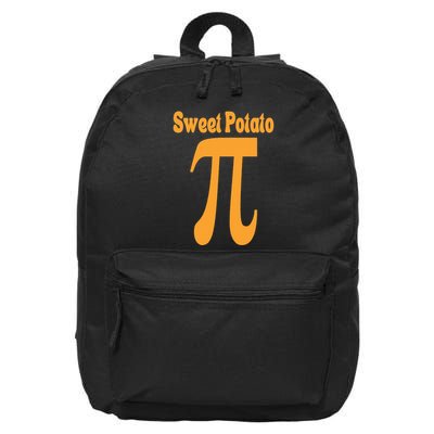 Sweet Potato Pie Math Pun Pi Day Joke 16 in Basic Backpack