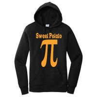 Sweet Potato Pie Math Pun Pi Day Joke Women's Pullover Hoodie