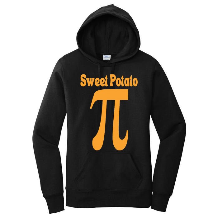 Sweet Potato Pie Math Pun Pi Day Joke Women's Pullover Hoodie