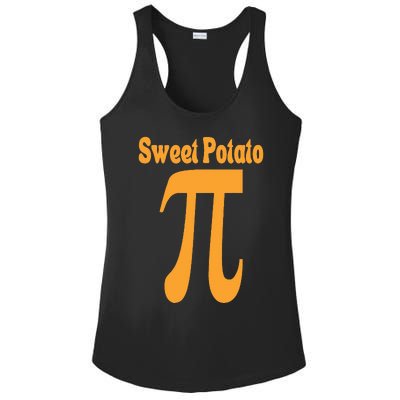 Sweet Potato Pie Math Pun Pi Day Joke Ladies PosiCharge Competitor Racerback Tank