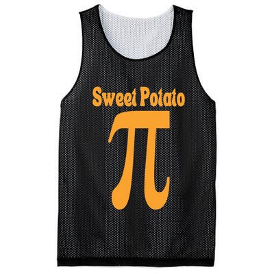 Sweet Potato Pie Math Pun Pi Day Joke Mesh Reversible Basketball Jersey Tank
