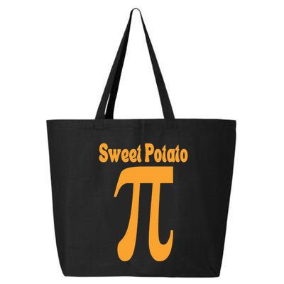 Sweet Potato Pie Math Pun Pi Day Joke 25L Jumbo Tote