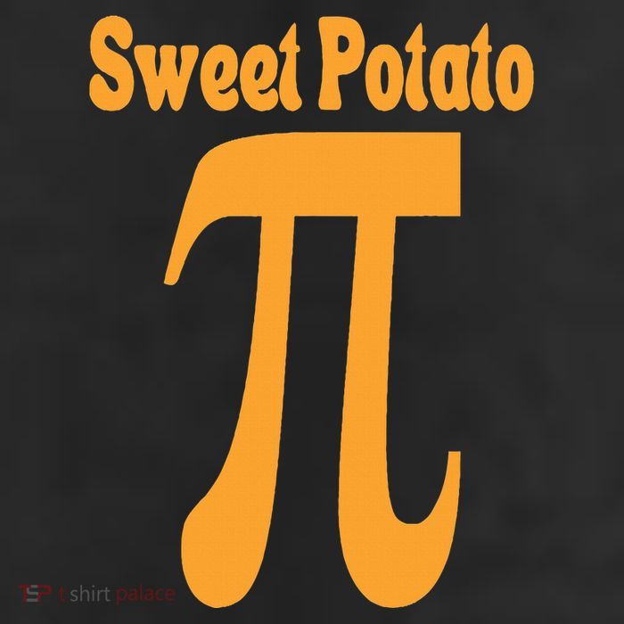 Sweet Potato Pie Math Pun Pi Day Joke 25L Jumbo Tote