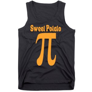 Sweet Potato Pie Math Pun Pi Day Joke Tank Top