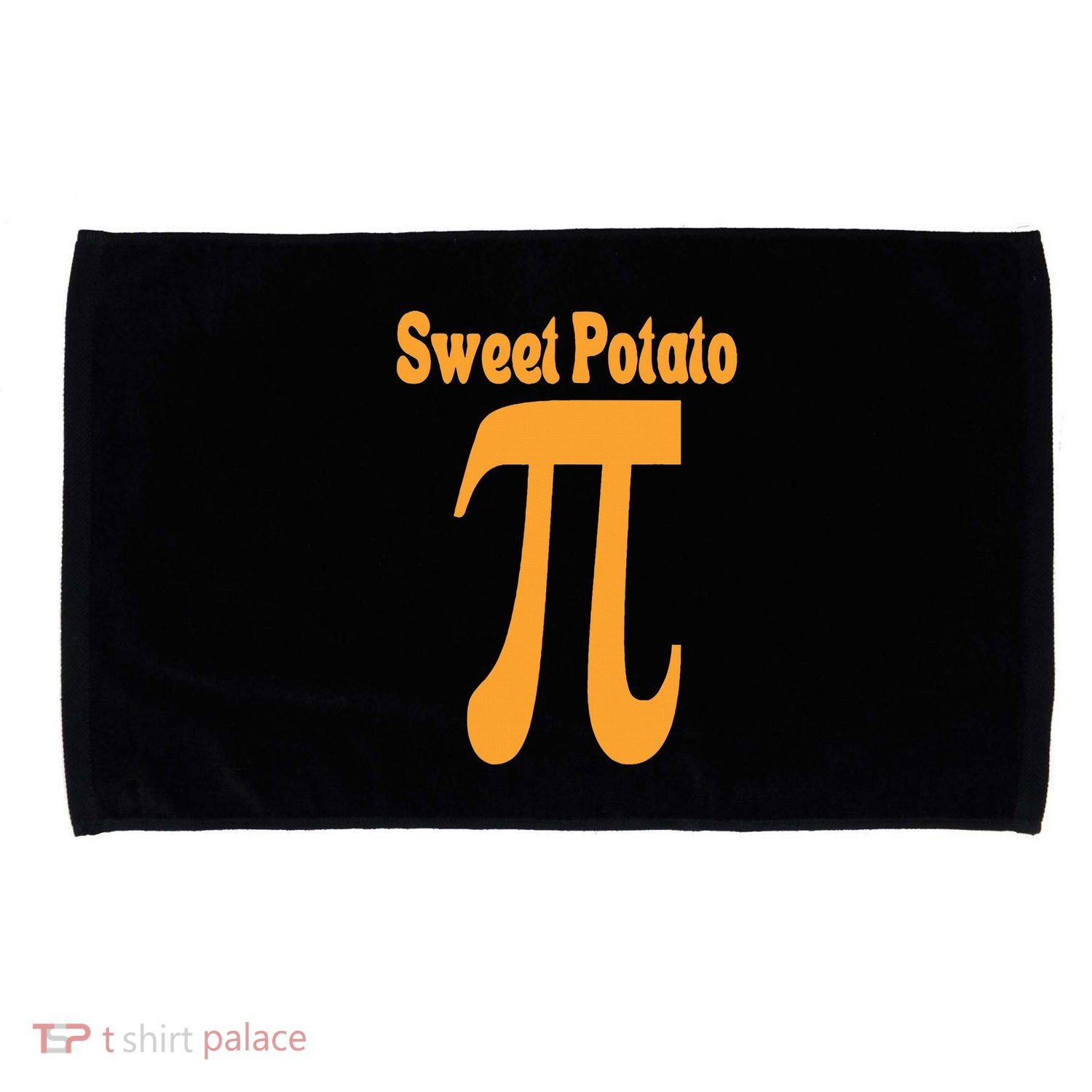 Sweet Potato Pie Math Pun Pi Day Joke Microfiber Hand Towel