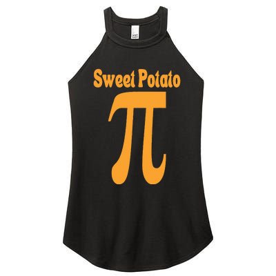 Sweet Potato Pie Math Pun Pi Day Joke Women's Perfect Tri Rocker Tank