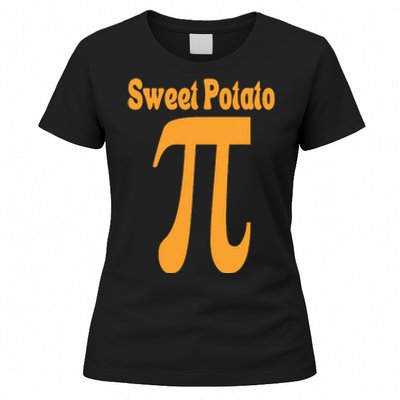 Sweet Potato Pie Math Pun Pi Day Joke Women's T-Shirt