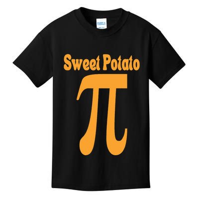 Sweet Potato Pie Math Pun Pi Day Joke Kids T-Shirt
