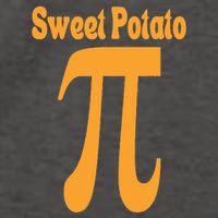 Sweet Potato Pie Math Pun Pi Day Joke Vector Backpack