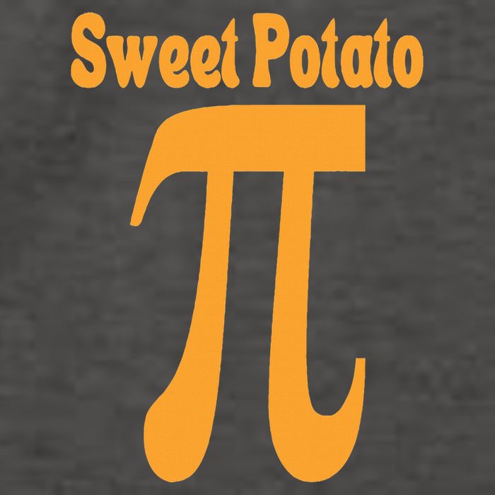 Sweet Potato Pie Math Pun Pi Day Joke Vector Backpack
