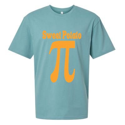 Sweet Potato Pie Math Pun Pi Day Joke Sueded Cloud Jersey T-Shirt