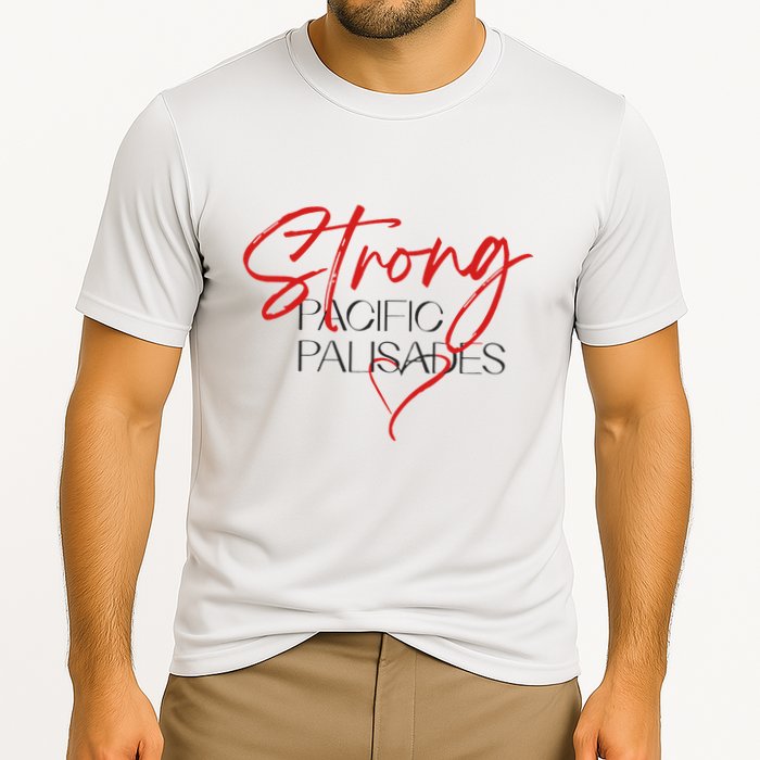 Strong Pacific Palisades La Cooling Performance Crew T-Shirt