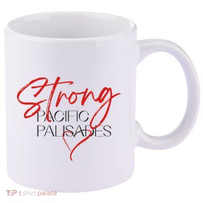 Strong Pacific Palisades La 11oz C Handle Ceramic Mug