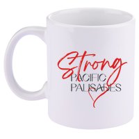 Strong Pacific Palisades La 11oz C Handle Ceramic Mug