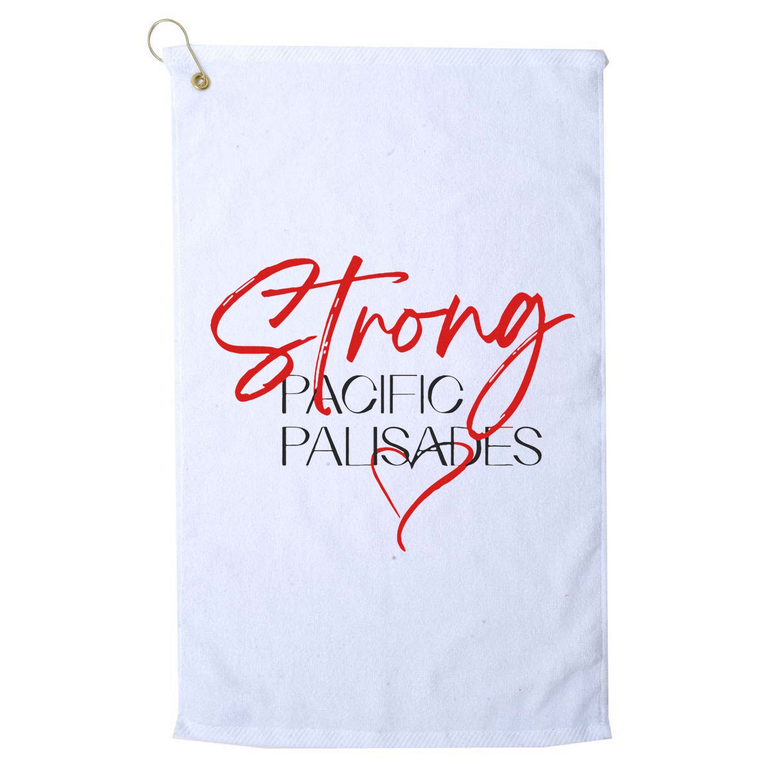 Strong Pacific Palisades La Golf Towel