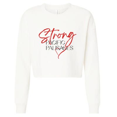 Strong Pacific Palisades La Cropped Pullover Crew
