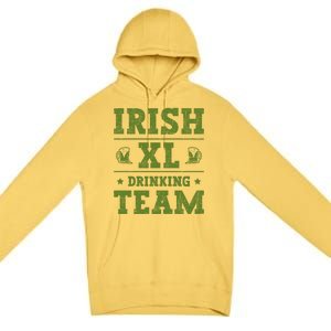 St Patrick`s Patricks Day Lucky Irish Xl Ing Team Beer Gift Premium Pullover Hoodie