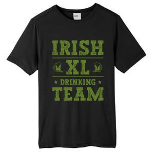 St Patrick`s Patricks Day Lucky Irish Xl Ing Team Beer Gift Tall Fusion ChromaSoft Performance T-Shirt