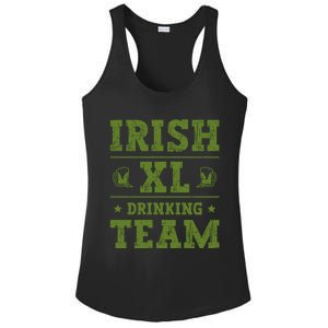 St Patrick`s Patricks Day Lucky Irish Xl Ing Team Beer Gift Ladies PosiCharge Competitor Racerback Tank