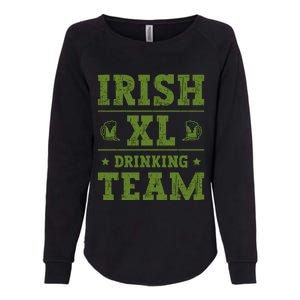 St Patrick`s Patricks Day Lucky Irish Xl Ing Team Beer Gift Womens California Wash Sweatshirt