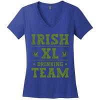 St Patrick`s Patricks Day Lucky Irish Xl Ing Team Beer Gift Women's V-Neck T-Shirt