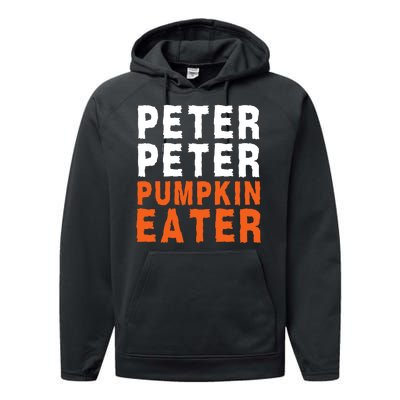 Scary Peter Peter Pumpkin Eater Halloween Costume Couple Funny Halloween Costume Performance Fleece Hoodie