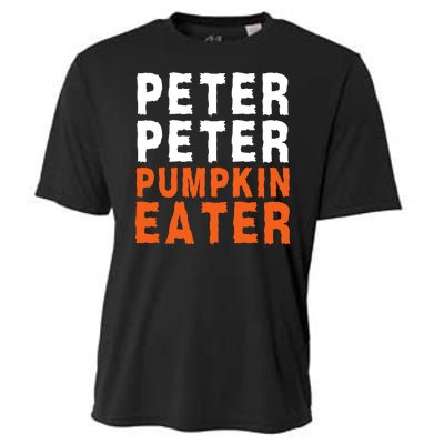 Scary Peter Peter Pumpkin Eater Halloween Costume Couple Funny Halloween Costume Cooling Performance Crew T-Shirt