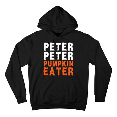 Scary Peter Peter Pumpkin Eater Halloween Costume Couple Funny Halloween Costume Hoodie