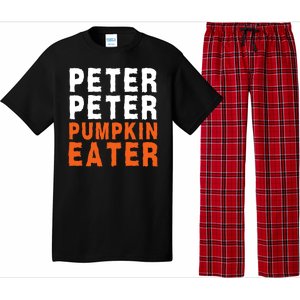 Scary Peter Peter Pumpkin Eater Halloween Costume Couple Funny Halloween Costume Pajama Set