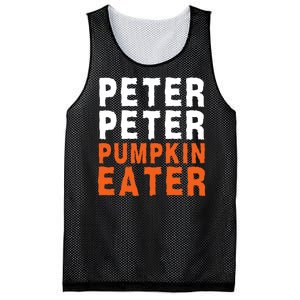 Scary Peter Peter Pumpkin Eater Halloween Costume Couple Funny Halloween Costume Mesh Reversible Basketball Jersey Tank