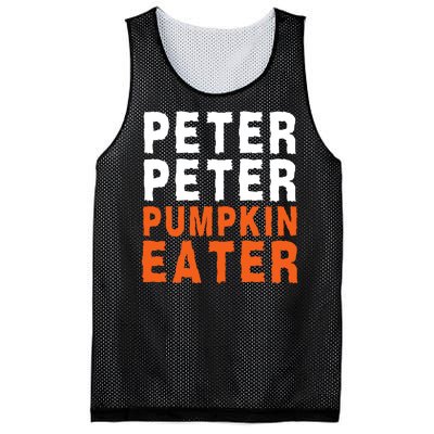 Scary Peter Peter Pumpkin Eater Halloween Costume Couple Funny Halloween Costume Mesh Reversible Basketball Jersey Tank