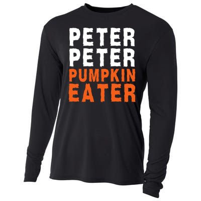 Scary Peter Peter Pumpkin Eater Halloween Costume Couple Funny Halloween Costume Cooling Performance Long Sleeve Crew