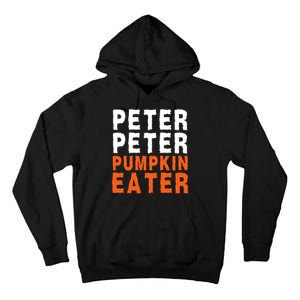 Scary Peter Peter Pumpkin Eater Halloween Costume Couple Funny Halloween Costume Tall Hoodie