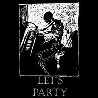 Skeleton Playing Piano Lets Party Halloween City Backpack