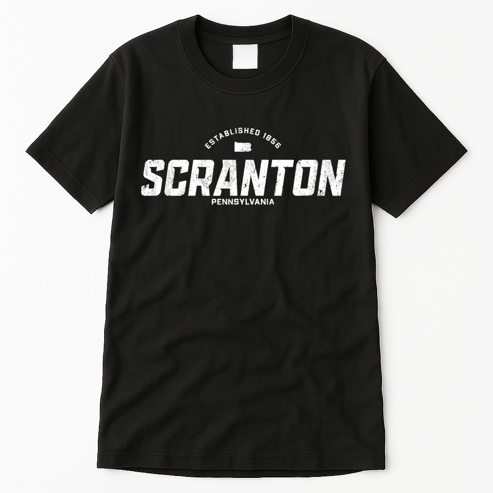 Scranton Pennsylvania Pa Vintage Athletic Tall T-Shirt