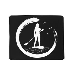 SUP Paddle Paddleboarding Board Women Standup Paddleboard Mousepad