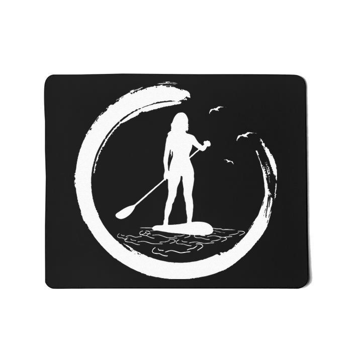 SUP Paddle Paddleboarding Board Women Standup Paddleboard Mousepad