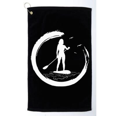 SUP Paddle Paddleboarding Board Women Standup Paddleboard Platinum Collection Golf Towel