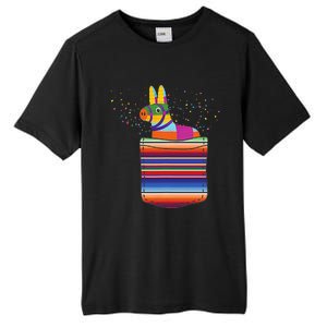 Serape Pocket Pinata Mexican Fiesta (Not An Actual Pocket) Tall Fusion ChromaSoft Performance T-Shirt