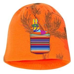 Serape Pocket Pinata Mexican Fiesta (Not An Actual Pocket) Kati - Camo Knit Beanie