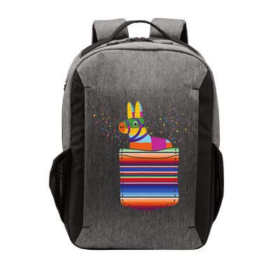 Serape Pocket Pinata Mexican Fiesta (Not An Actual Pocket) Vector Backpack