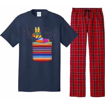 Serape Pocket Pinata Mexican Fiesta (Not An Actual Pocket) Pajama Set