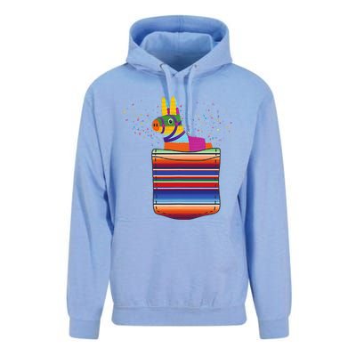 Serape Pocket Pinata Mexican Fiesta (Not An Actual Pocket) Unisex Surf Hoodie