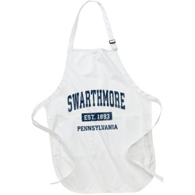 Swarthmore Pennsylvania Pa Vintage Athletic Sports Apron