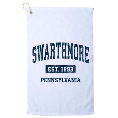 Swarthmore Pennsylvania Pa Vintage Athletic Sports Golf Towel