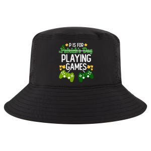 St Patrick's P Is For Playing Games Funny For Gamer Cool Comfort Performance Bucket Hat