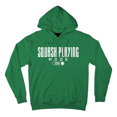 Squash Player Playing Hoodie